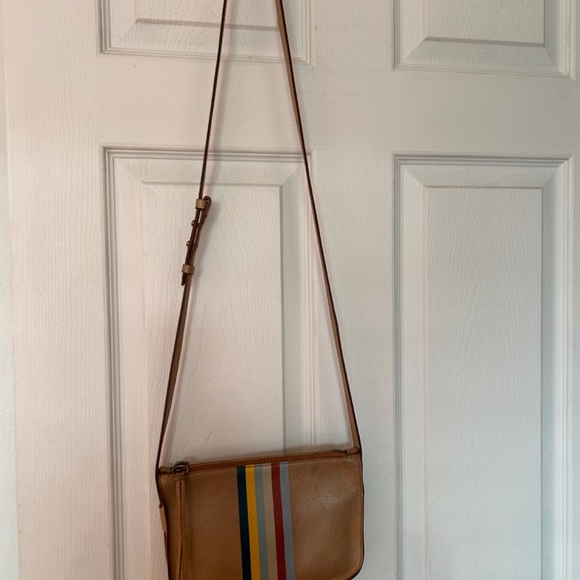Madewell The Simple Crossbody 80s Stripe Retro Leather bag - Picture 3 of 12